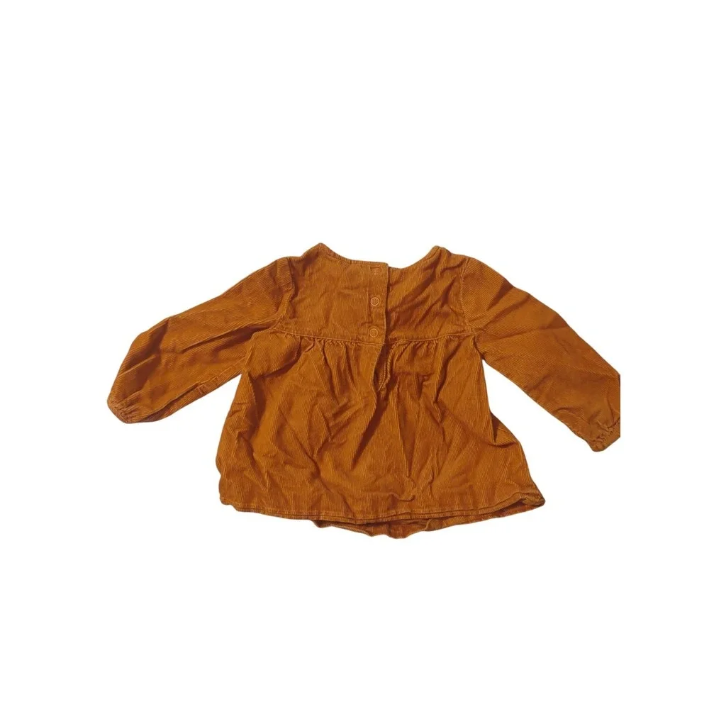 Gymboree‎ Corduroy Embroidered Bird Top 12/18 Months Casual Lightweight